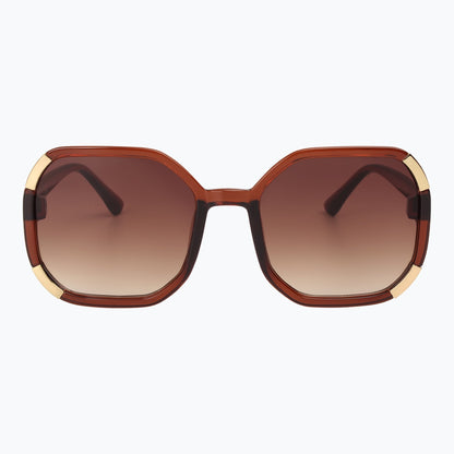 Wildflower Oversized Sunglasses Retro Rounded Square Frame Vintage Style Jaxy Eyewear