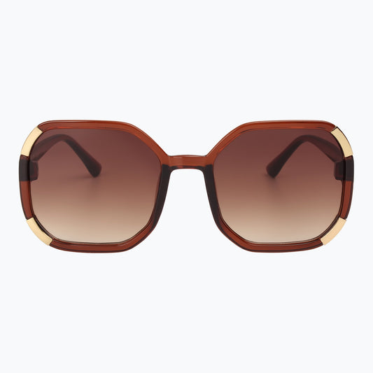 Wildflower Oversized Sunglasses Retro Rounded Square Frame Vintage Style Jaxy Eyewear