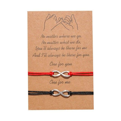 2pcs/set Simple Matching Adjustable Rope Bracelet Set For Women New Minimalist String Couple Bracelets Friendship Jewelry Gift Handmade Adjustable Braided Rope Bracelets Lucky Wish Jewelry