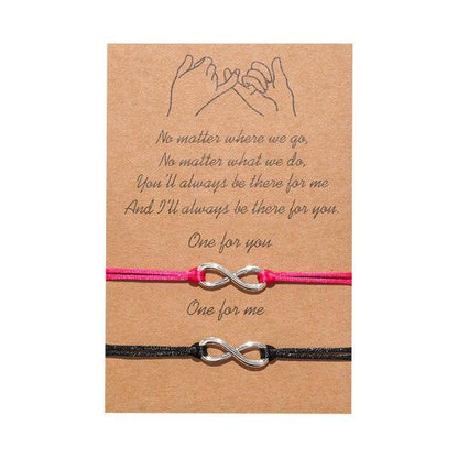 2pcs/set Simple Matching Adjustable Rope Bracelet Set For Women New Minimalist String Couple Bracelets Friendship Jewelry Gift Handmade Adjustable Braided Rope Bracelets Lucky Wish Jewelry