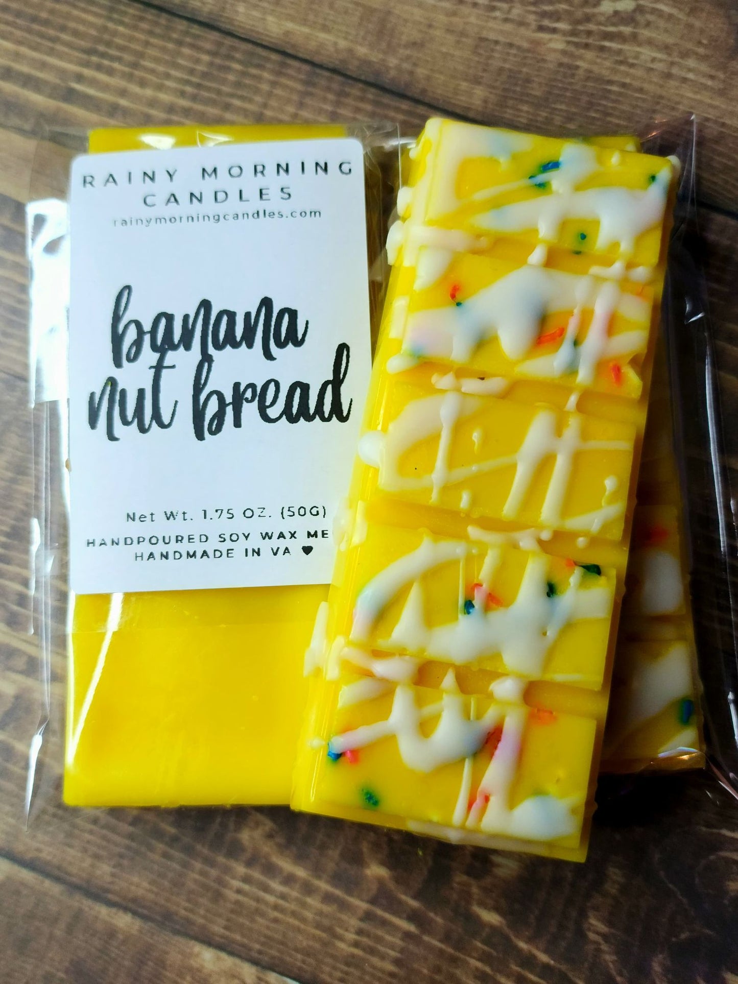 Banana Nut Bread | Wax Melts Rainy Morning Candles