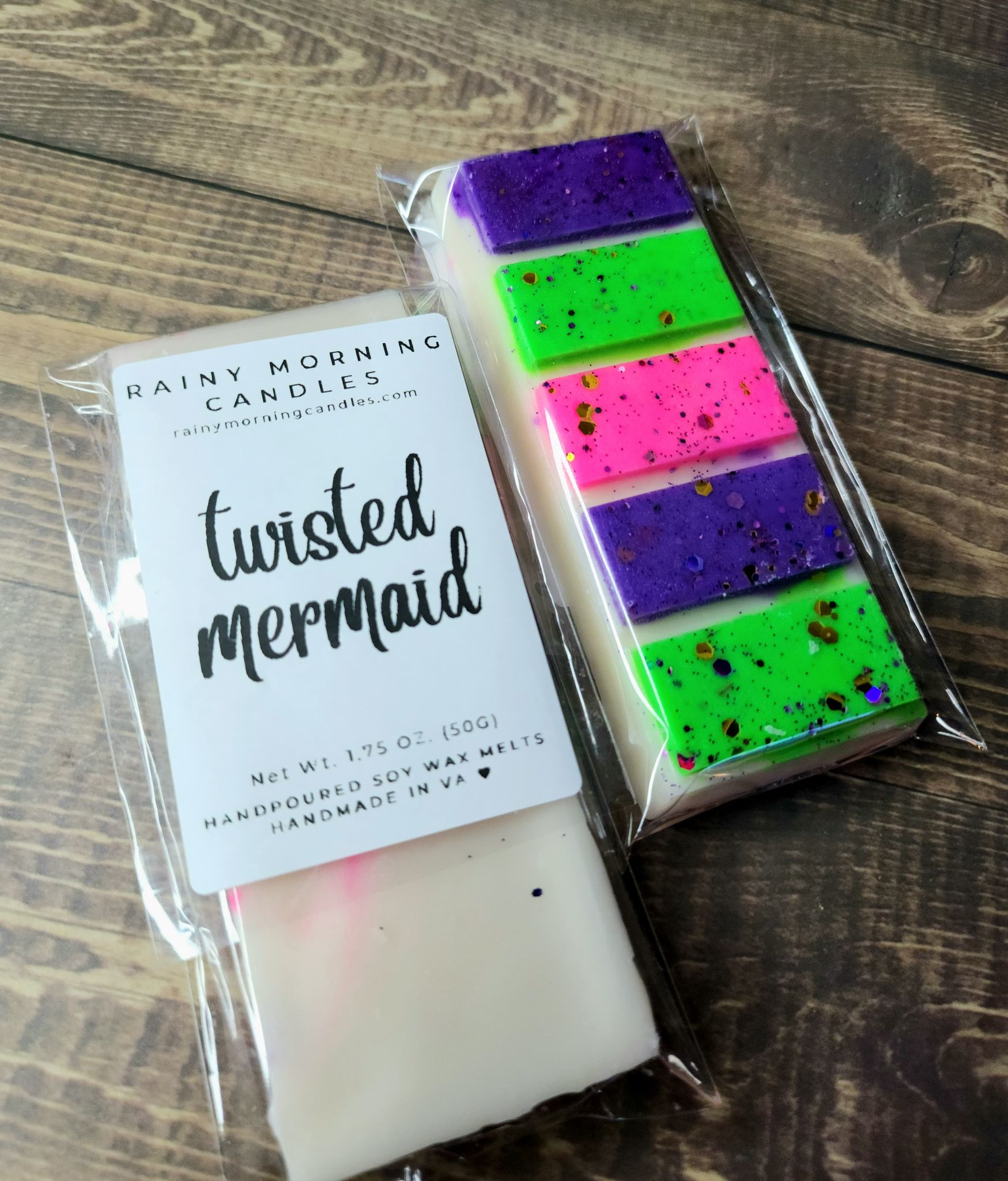 Twisted Mermaid | Wax Melts Rainy Morning Candles