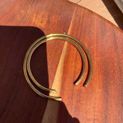 BRASS CUFF BRACELET