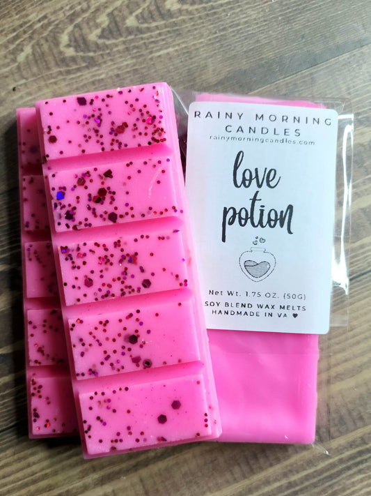 Love Potion | Wax Melts Rainy Morning Candles