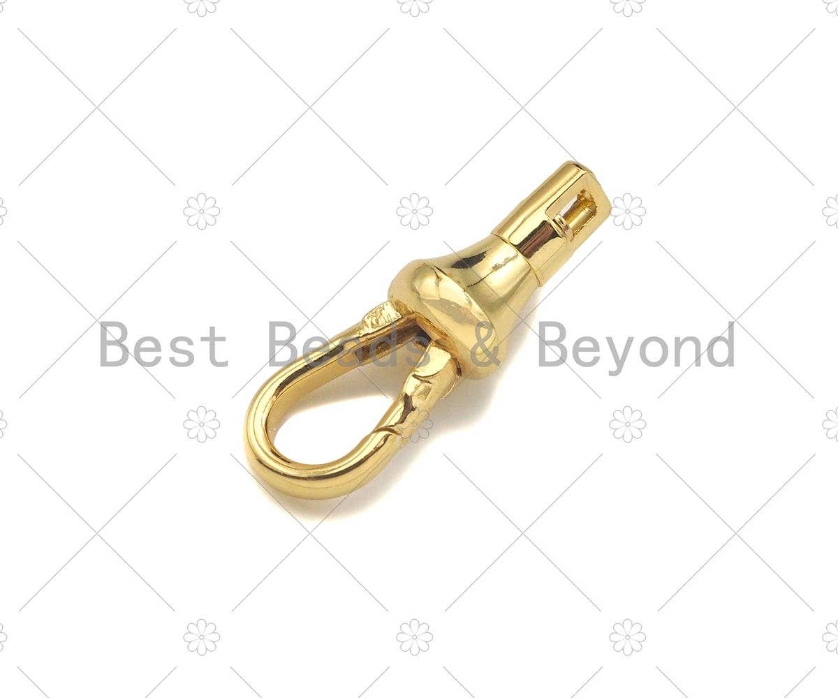 Gold Silver Swivel Jewelry Clasp, Necklace Bracelet Clasp Connector, Buckle Clasp,8x24mm,Sku#Y450