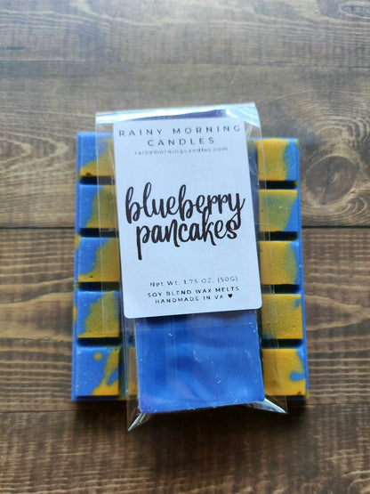 Blueberry Pancakes | Wax Melts Rainy Morning Candles