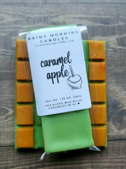 Caramel Apple | Wax Melts Rainy Morning Candles