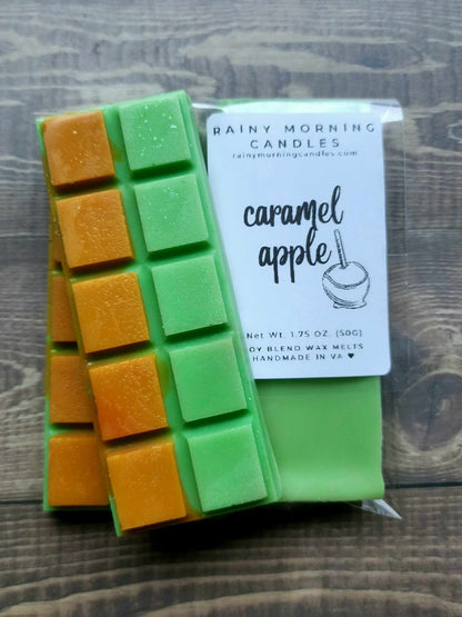 Caramel Apple | Wax Melts Rainy Morning Candles