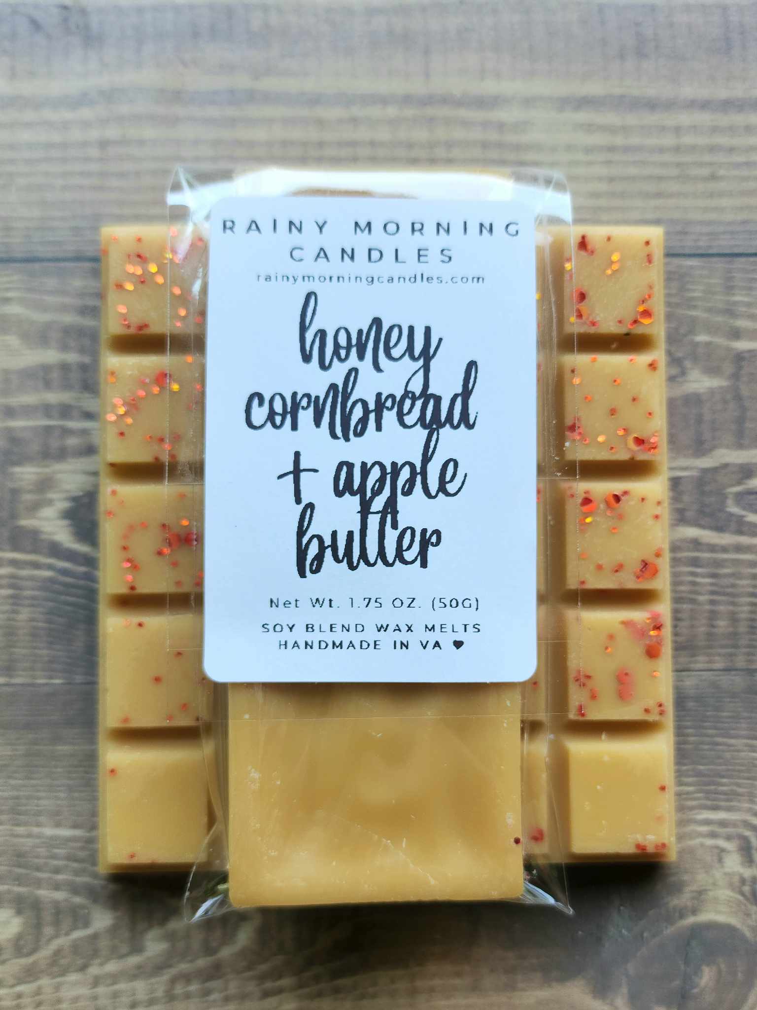 Honey Cornbread + Apple Butter | Wax Melts Rainy Morning Candles