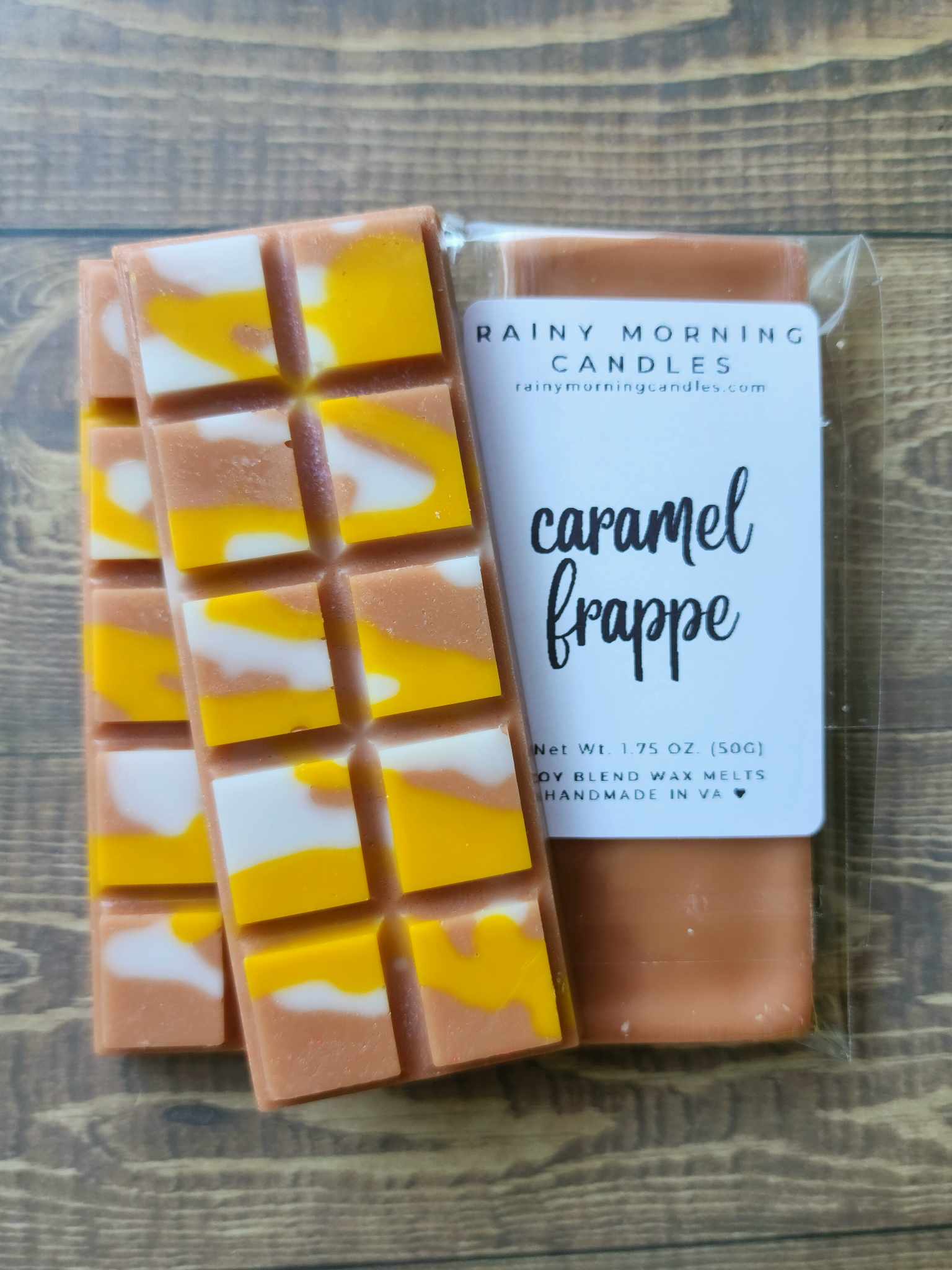 Caramel Frappe | Wax Melts Rainy Morning Candles