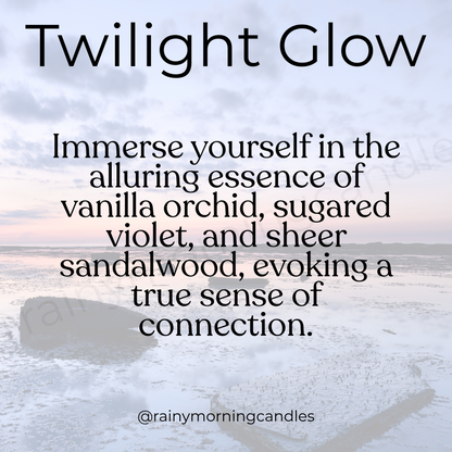 Twilight Glow | Delicia Drench Cheirosa 59 Inspired Wax Melts Rainy Morning Candles