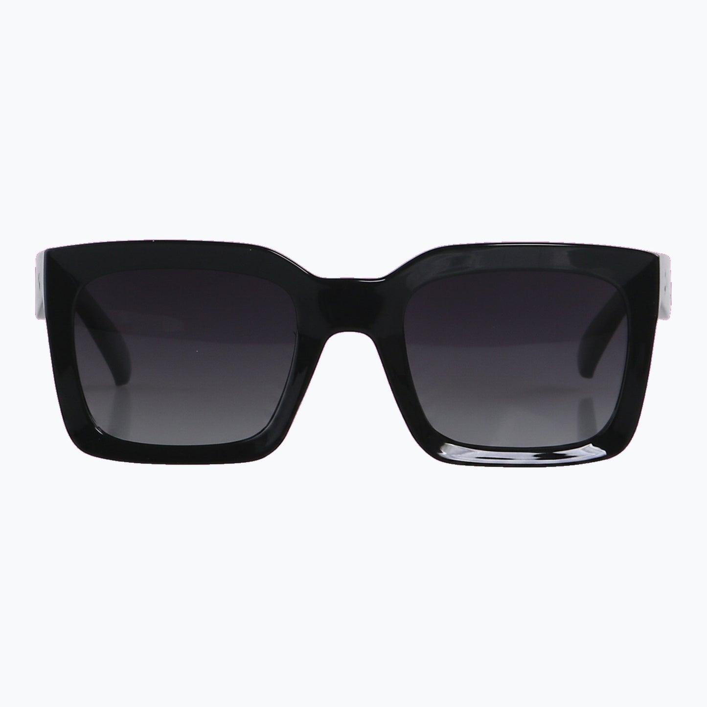 Canyon Black Square Sunglasses by Jaxy with Gradient Lenses Jaxy Eyewear