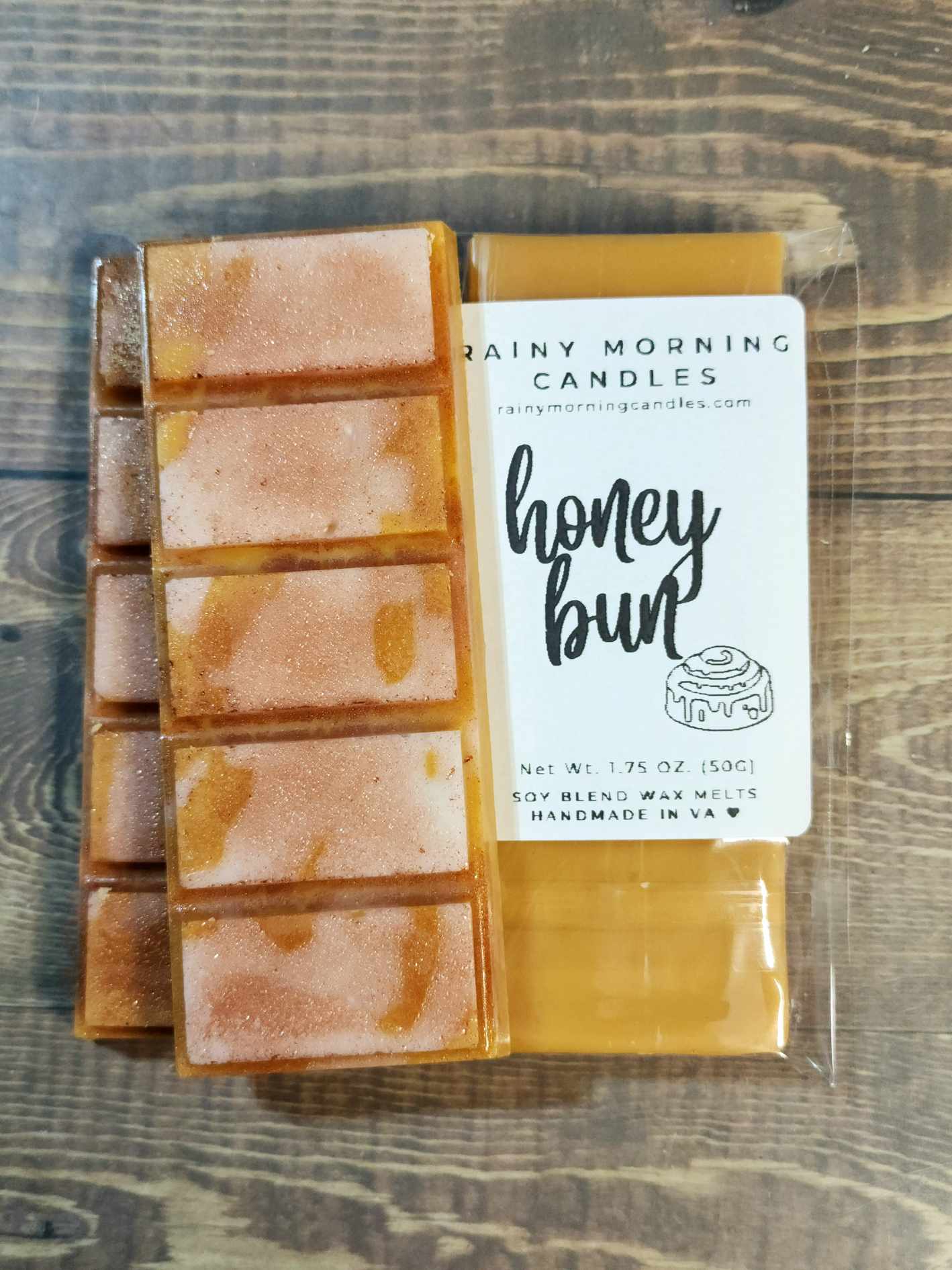 Honey Bun | Wax Melts Rainy Morning Candles