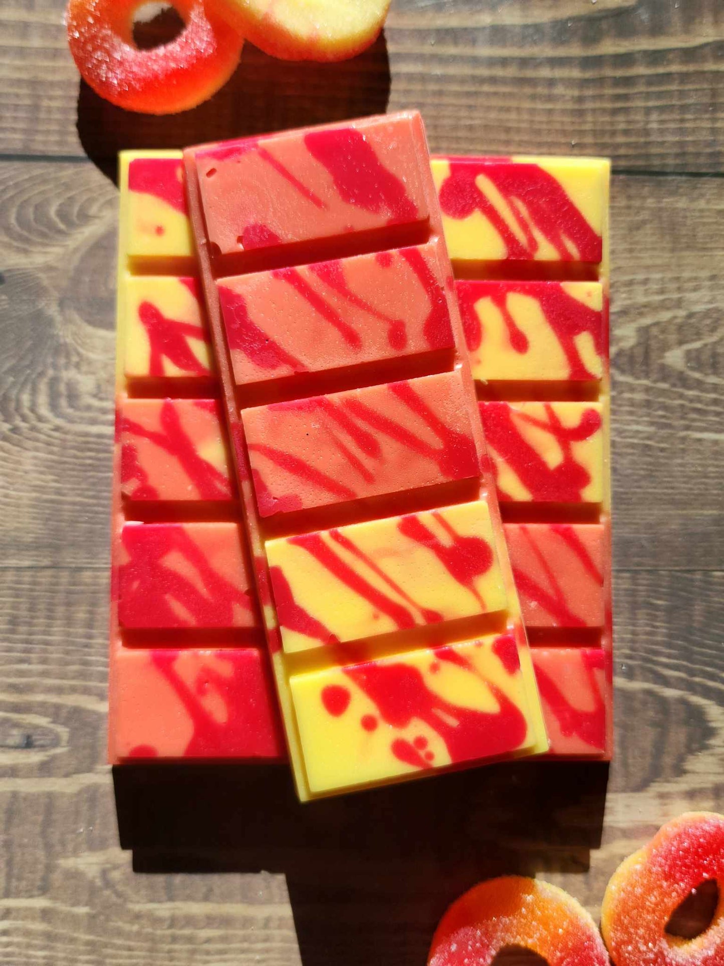 Peachy Rings | Wax Melts Rainy Morning Candles