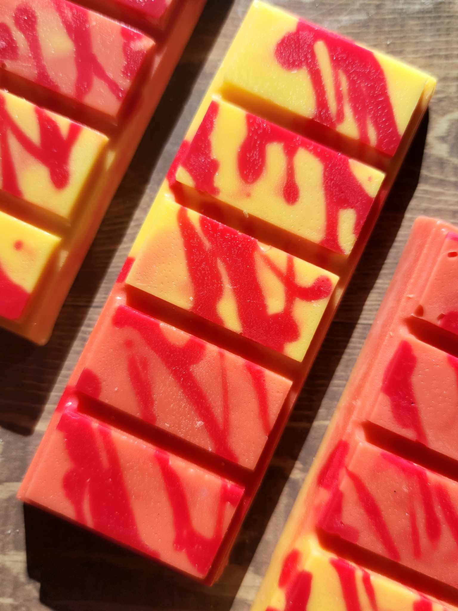 Peachy Rings | Wax Melts Rainy Morning Candles