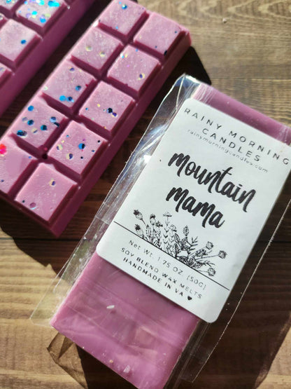 Mountain Mama | Wax Melts Rainy Morning Candles