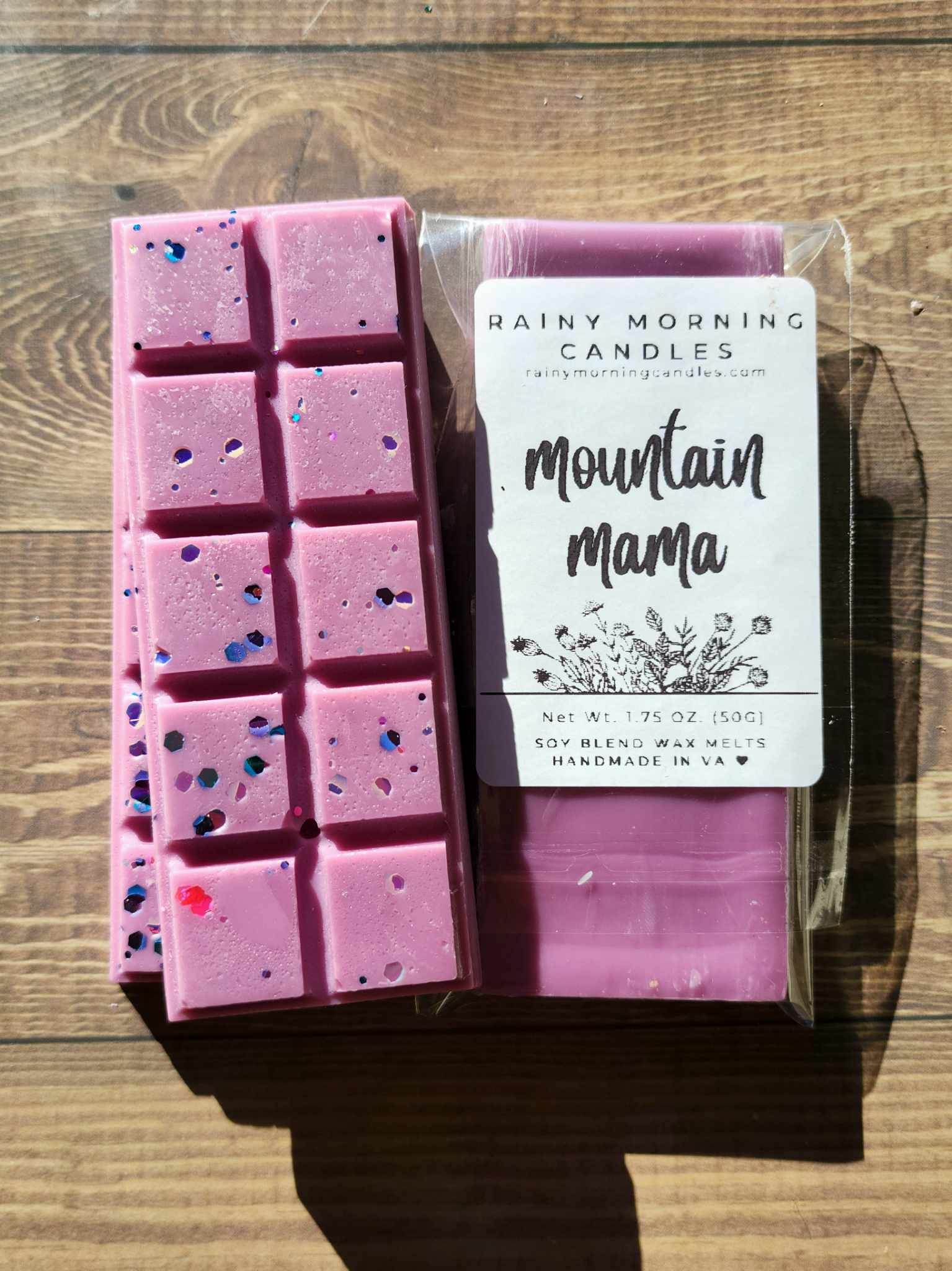 Mountain Mama | Wax Melts Rainy Morning Candles