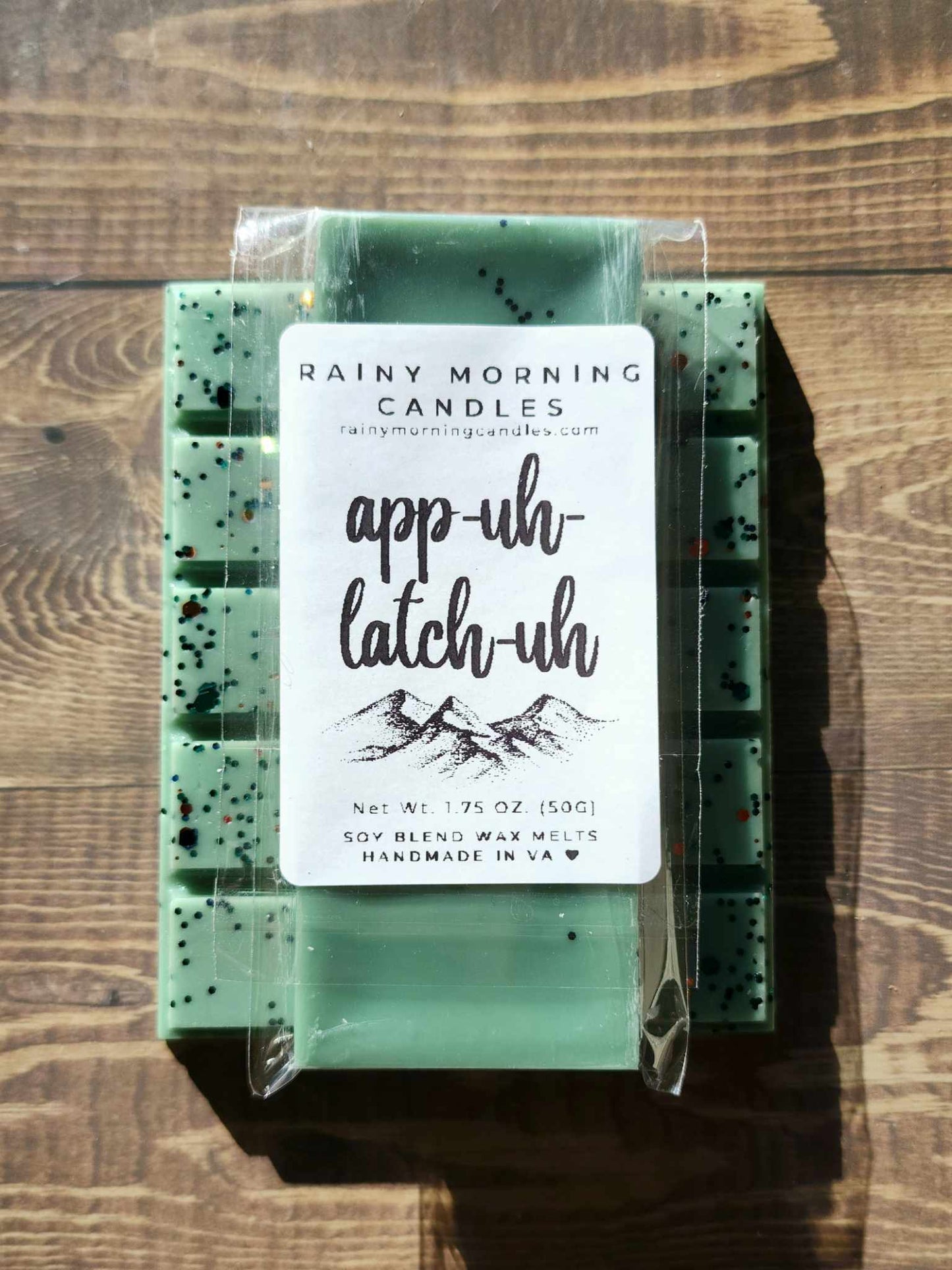 App-Uh-Latch-Uh | Wax Melts Rainy Morning Candles