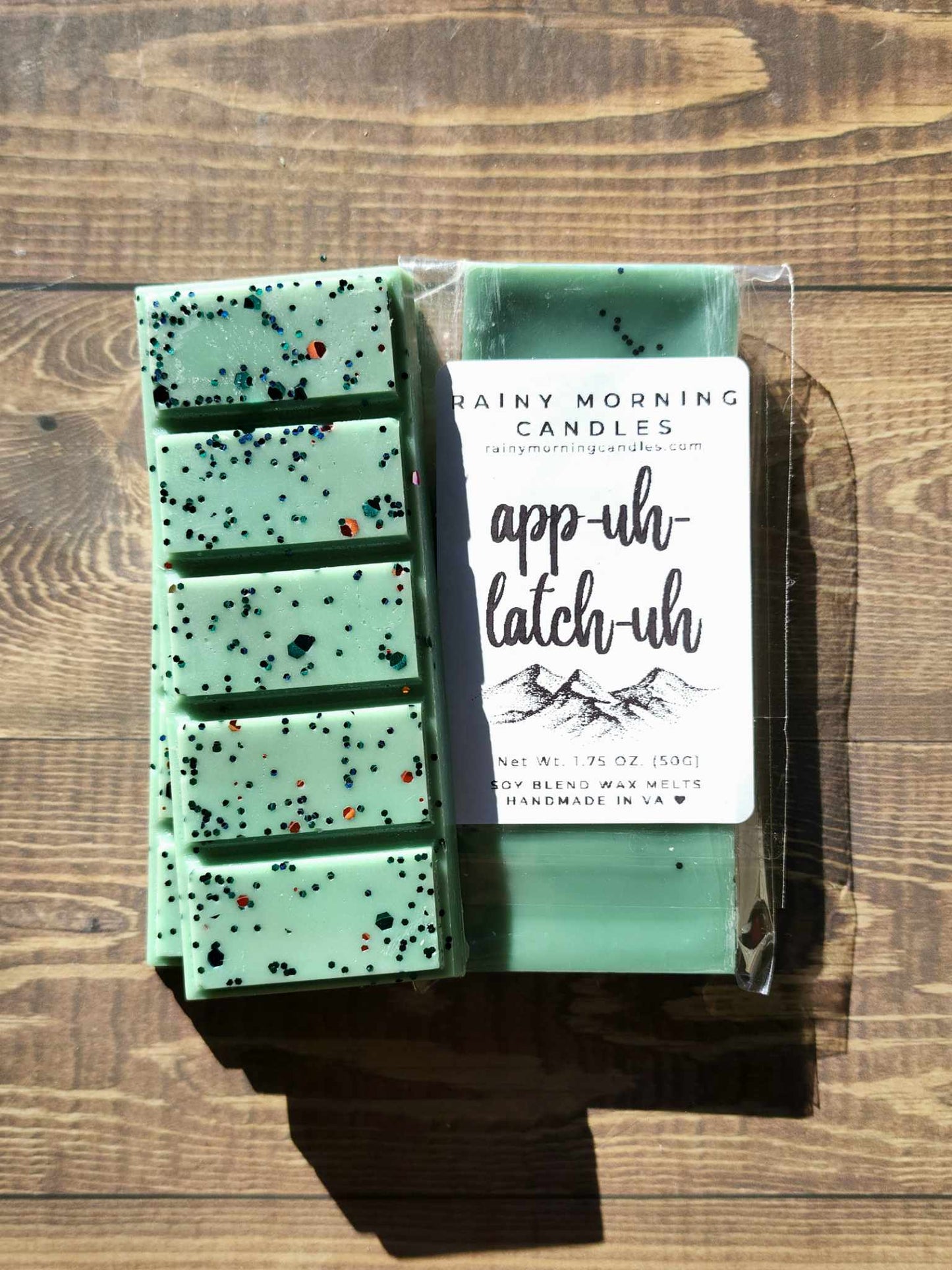 App-Uh-Latch-Uh | Wax Melts Rainy Morning Candles
