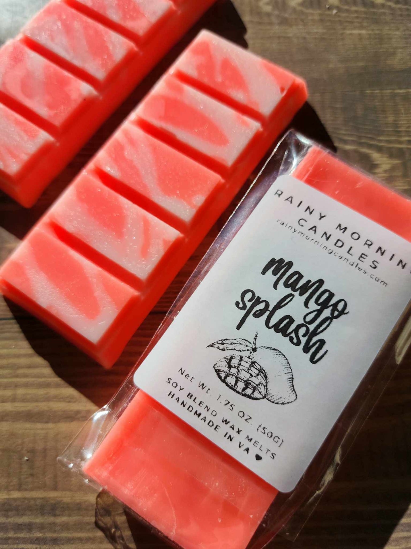 Mango Splash | Wax Melts Rainy Morning Candles
