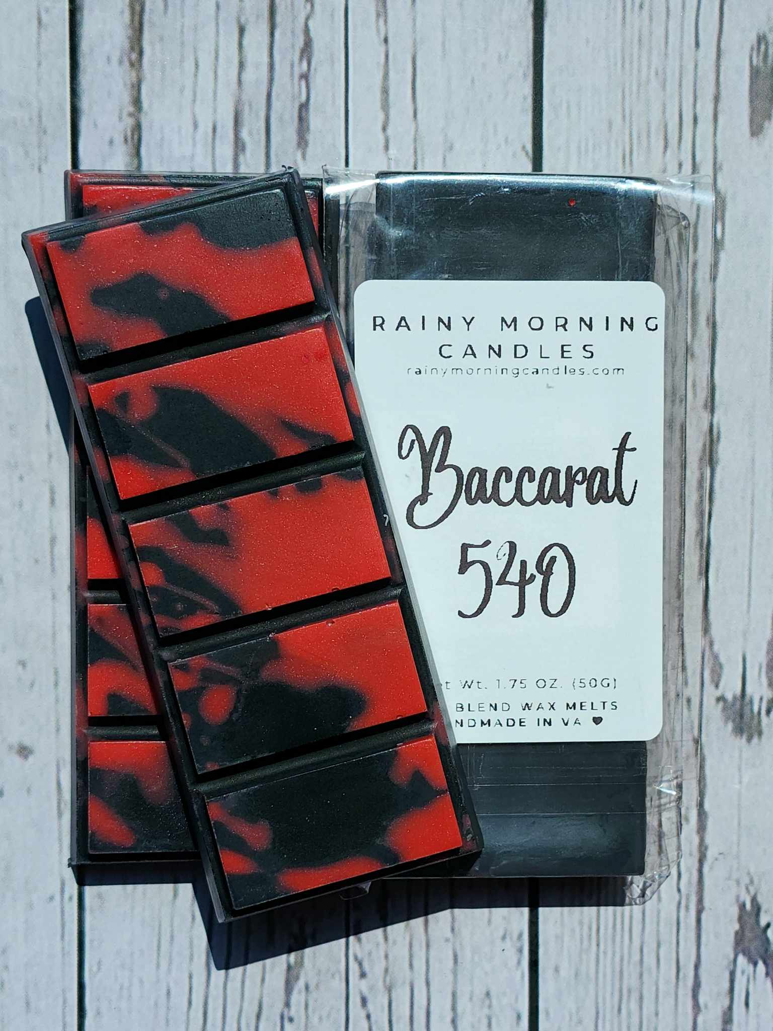 Baccarat 540 | Wax Melts Rainy Morning Candles