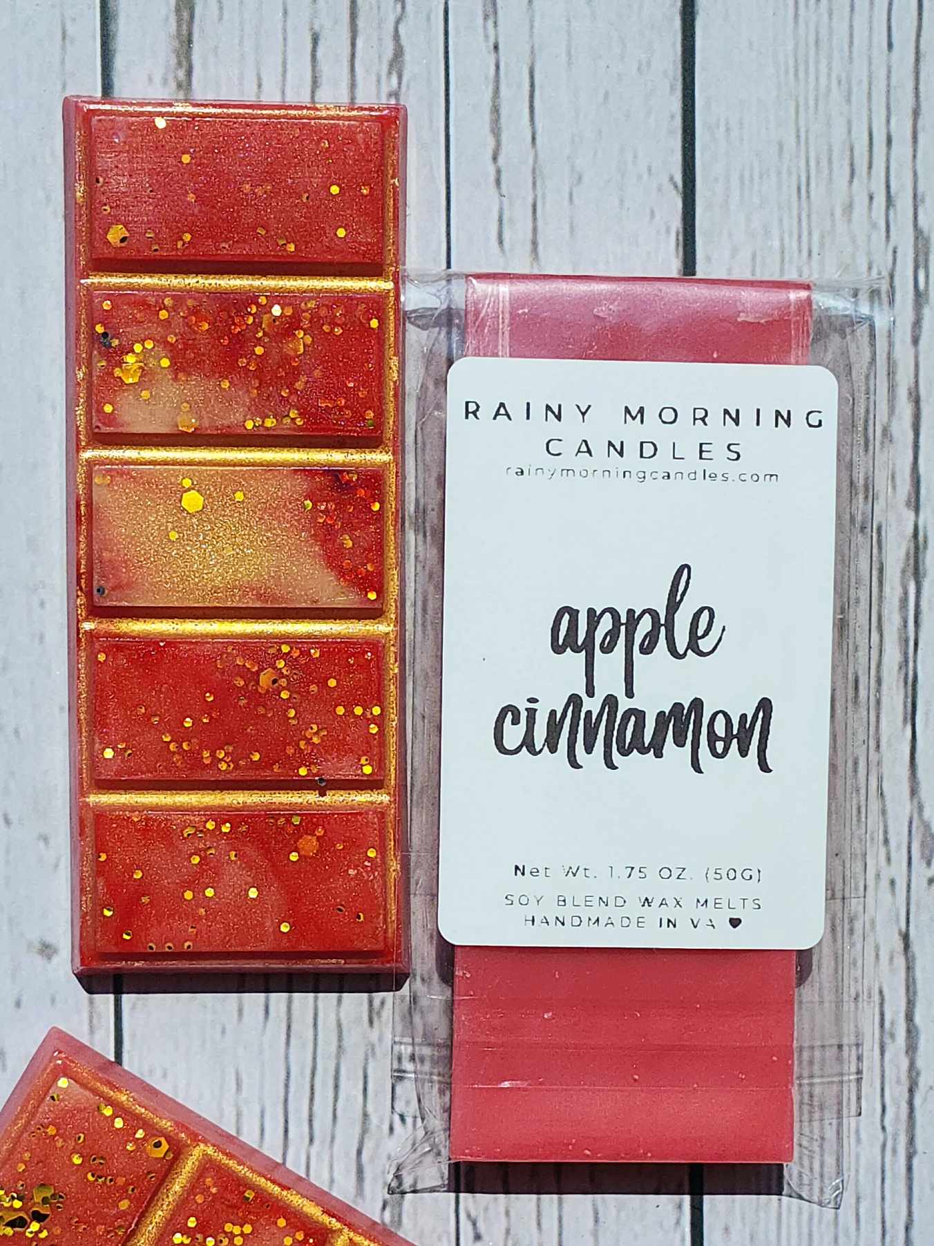 Apple Cinnamon | Wax Melts Rainy Morning Candles