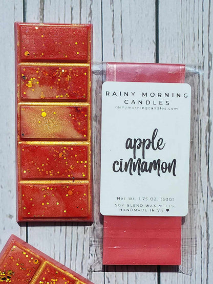 Apple Cinnamon | Wax Melts Rainy Morning Candles