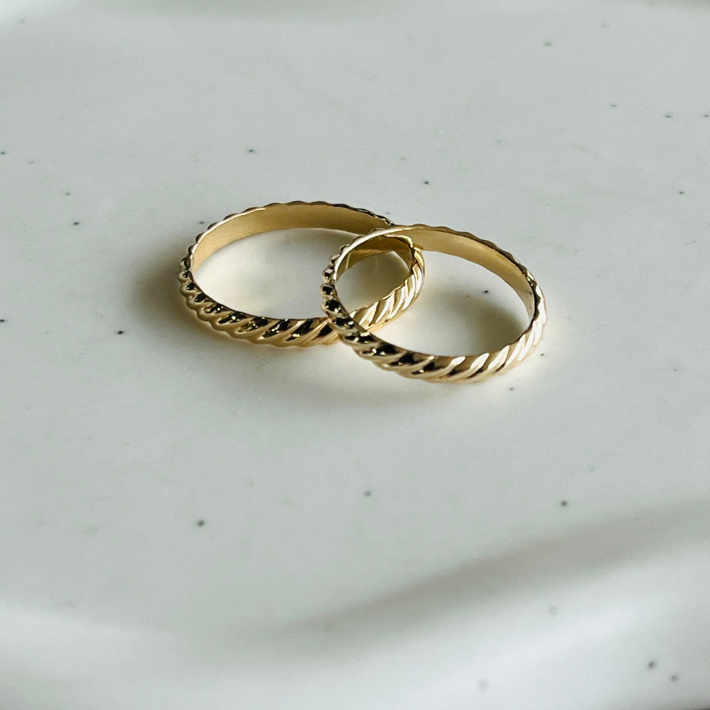 14k gold filled SHORE BAND RING