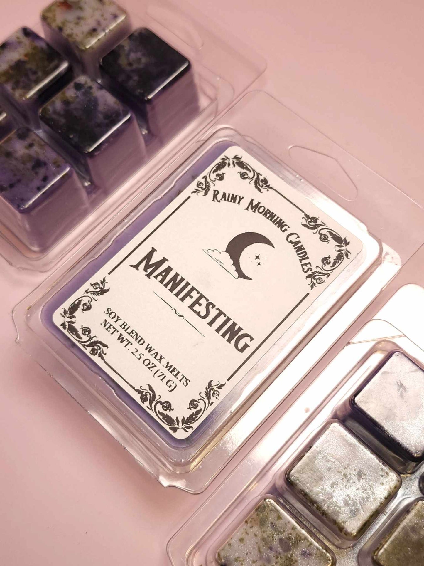 Manifesting | Intention + Ritual Wax Melts Rainy Morning Candles