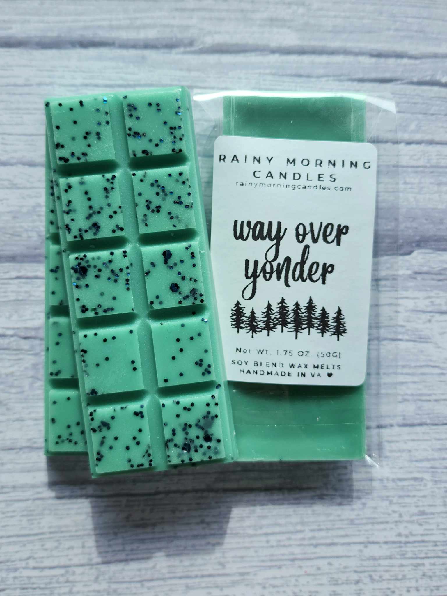 Way Over Yonder | Wax Melts Rainy Morning Candles