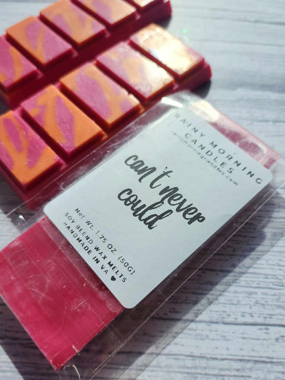 Can't Never Could | Cherry Pomegranate | Wax Melts Rainy Morning Candles