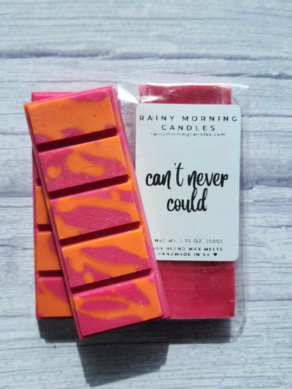 Can't Never Could | Cherry Pomegranate | Wax Melts Rainy Morning Candles