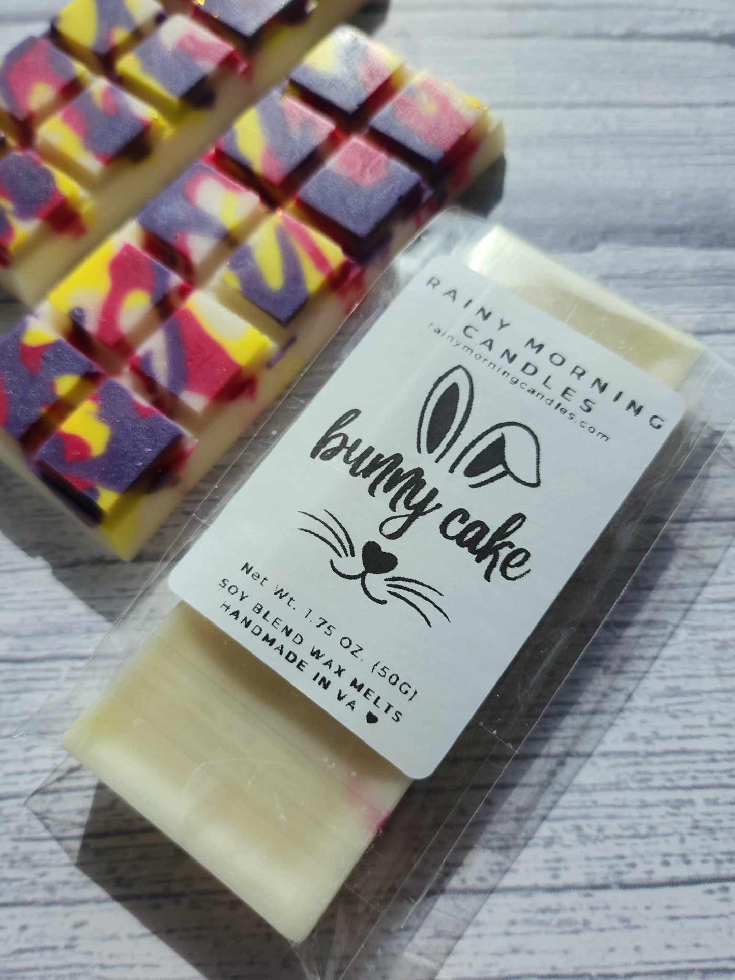 Bunny Cake | Coconut + Lemon Cake | Wax Melts Rainy Morning Candles