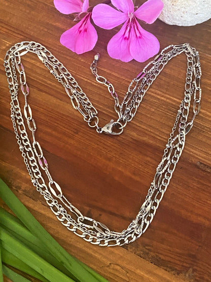 MULTI CHAIN NECKLACE Bellaforma Jewelry