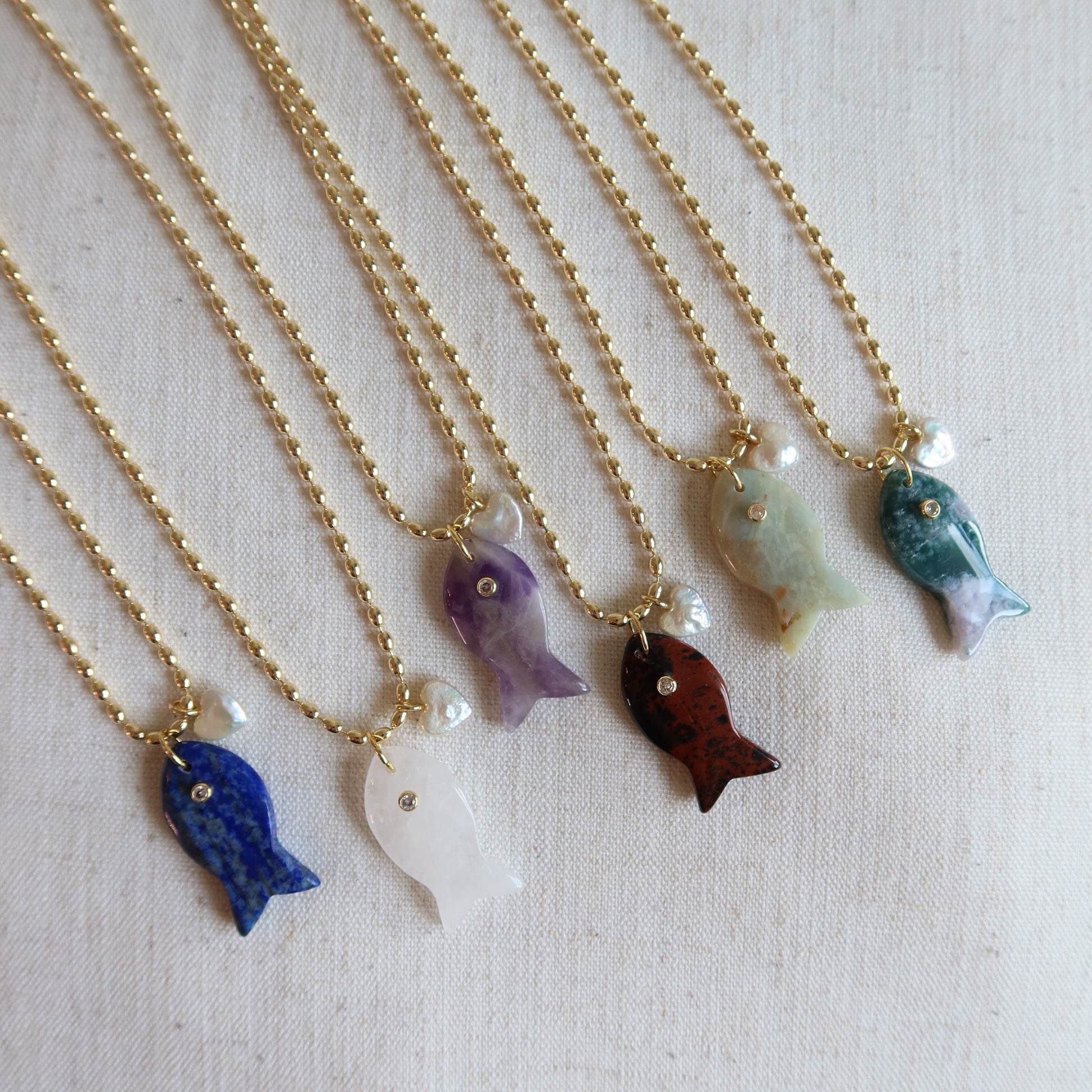The Lucky Catch Necklace Lucky Goldie