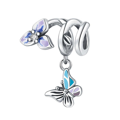 DIY Copper Gradient Butterfly Jewelry Bead Pendant