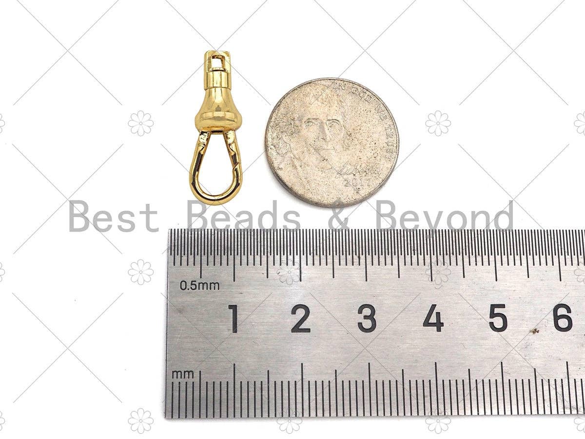 Gold Silver Swivel Jewelry Clasp, Necklace Bracelet Clasp Connector, Buckle Clasp,8x24mm,Sku#Y450