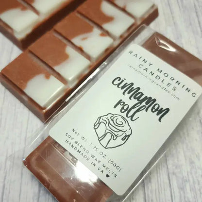 Cinnamon Roll | Wax Melts Rainy Morning Candles