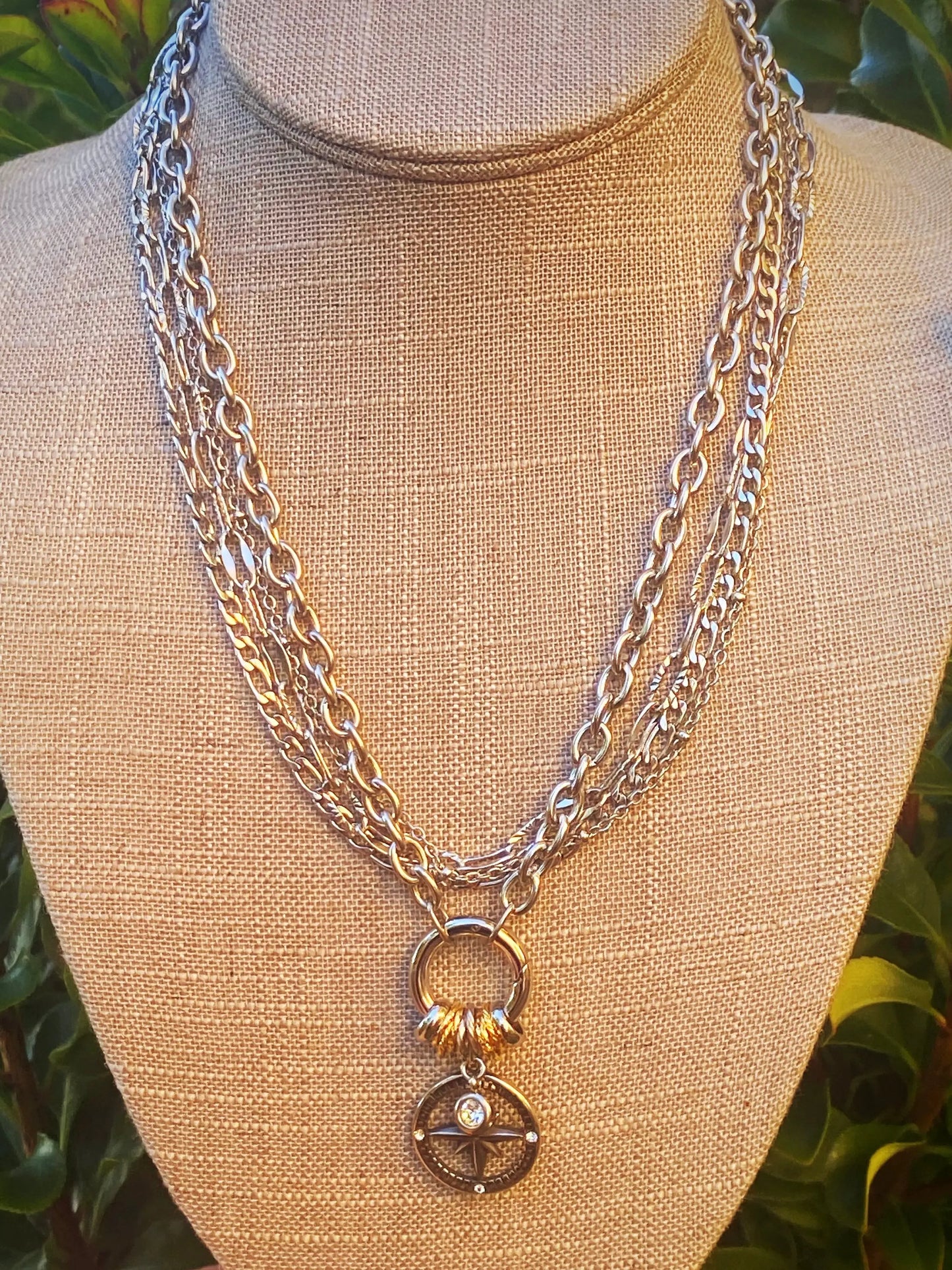 MULTI CHAIN NECKLACE Bellaforma Jewelry