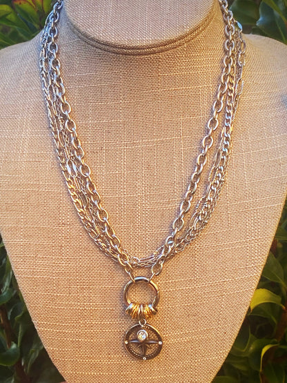 MULTI CHAIN NECKLACE Bellaforma Jewelry