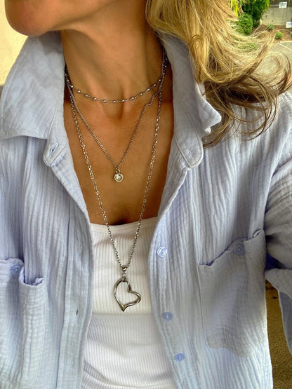WHIMSICAL HEART NECKLACE Bellaforma Jewelry
