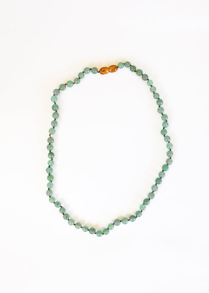 Pure Gemstone + Aventurine || Necklace