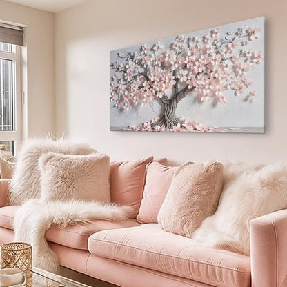 Pastel Blossom Awakening Wall Art Tailored Canvases