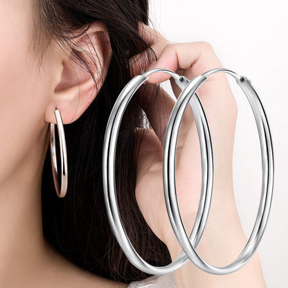 High-end Stud Earrings Bold And Exaggerated European-American Style