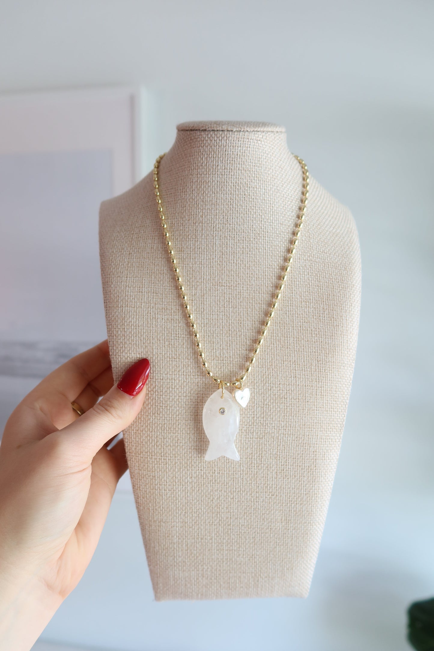 The Lucky Catch Necklace Lucky Goldie