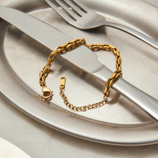 18K Gold Light Luxury High-end Bracelet