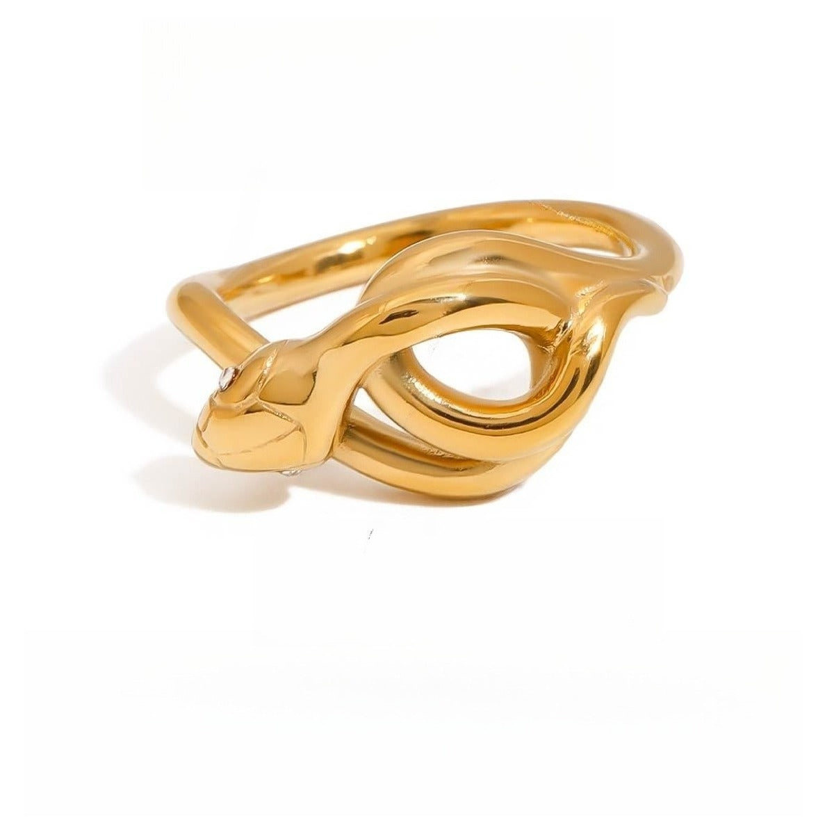 Light luxury snake ring