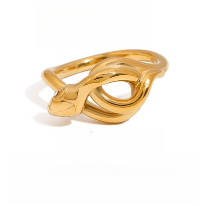 Light luxury snake ring