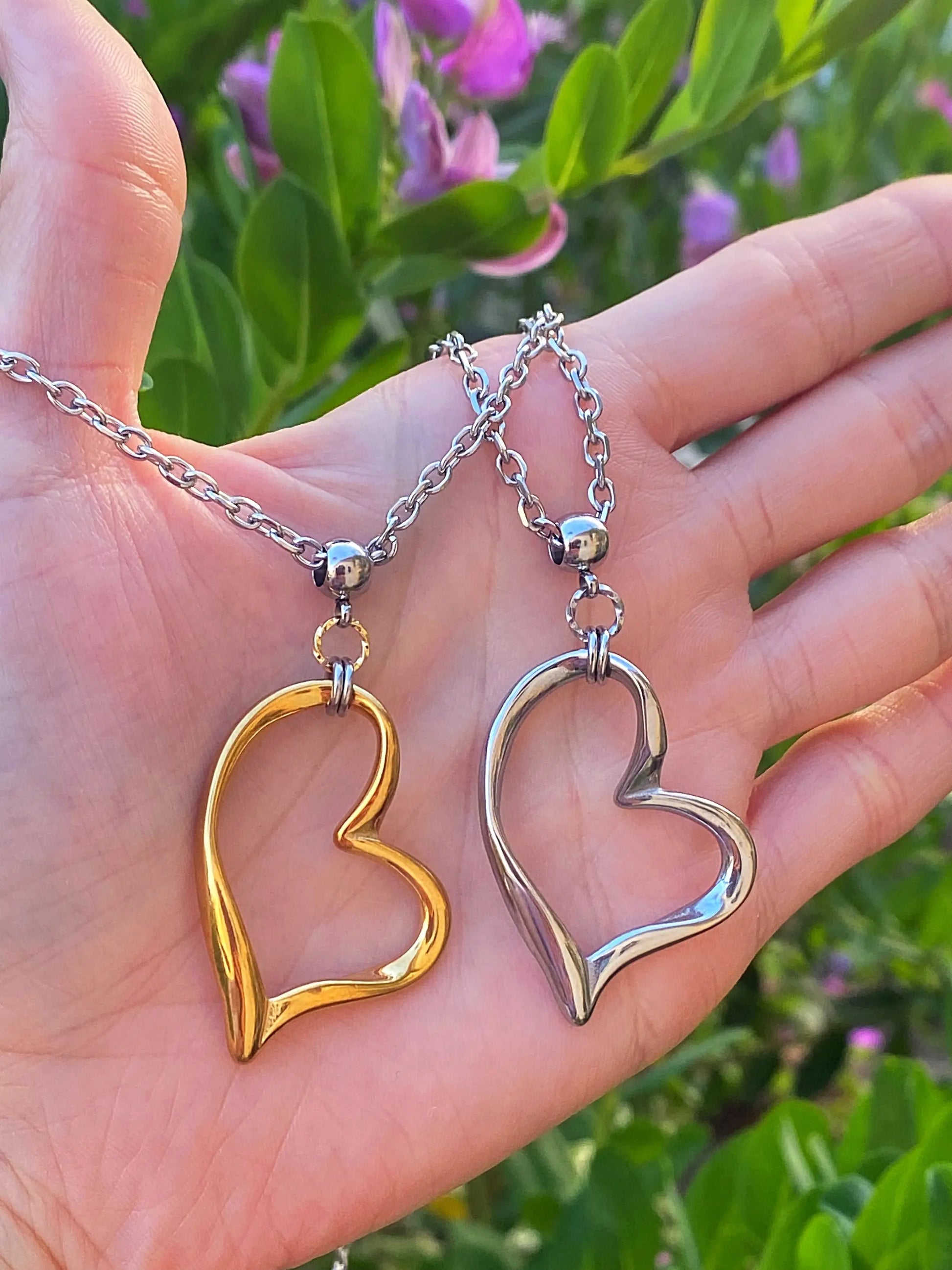 WHIMSICAL HEART NECKLACE Bellaforma Jewelry