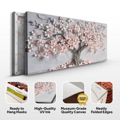 Pastel Blossom Awakening Wall Art Tailored Canvases